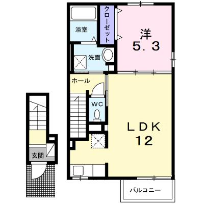 ディアコート　加守 206【管理NO：1-027640301-02050】 ★家具家電は申し込み後に搬入します 2026年08月下旬入居可能の物件画像