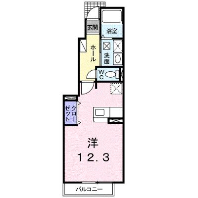 イリーデ西浜 102【管理NO：1-013714401-01020】 ★家具家電は申し込み後に搬入します★の物件画像