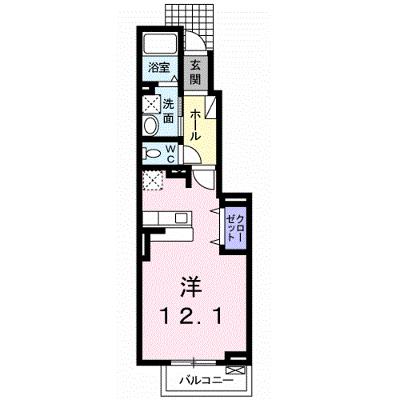 プリムローズ　Ⅱ 103【管理NO：1-015864301-01030】 ★家具家電は申し込み後に搬入します★ ★2026年08月中旬入居可能★の物件画像