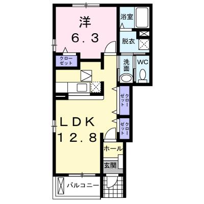 ミッテ・ドルフ西国分Ⅱ 101【管理NO：1-014209502-01010】 ★家具家電は申し込み後に搬入します 2026年08月中旬入居可能の物件画像