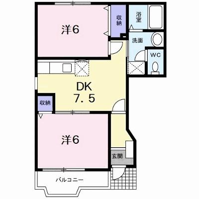 ハイツ　ロジュマンＢ 101【管理NO：1-010554602-01010】 ★家具家電は申し込み後に搬入します★の物件画像