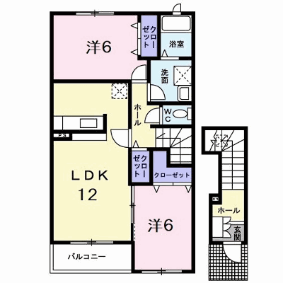 メゾン・ラ・フォンテーヌ 203【管理NO：1-013542301-02030】 ★家具家電は申し込み後に搬入します★の物件画像
