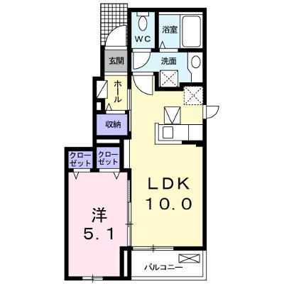 メゾン八王子　Ⅰ 101【管理NO：1-022470301-01010】 ★家具家電は申し込み後に搬入します★の物件画像