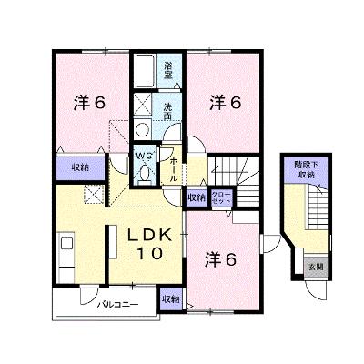 ウィスティリアＢ 202【管理NO：1-010049002-02020】 ★家具家電は申し込み後に搬入します★の物件画像