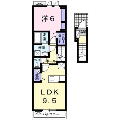 サンリット　ノバ 202【管理NO：1-020561201-02020】 ★家具家電は申し込み後に搬入します 2026年08月下旬入居可能の物件画像