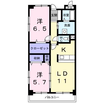レンドール 403【管理NO：1-012719001-04030】 ★家具家電は申し込み後に搬入しますの物件画像