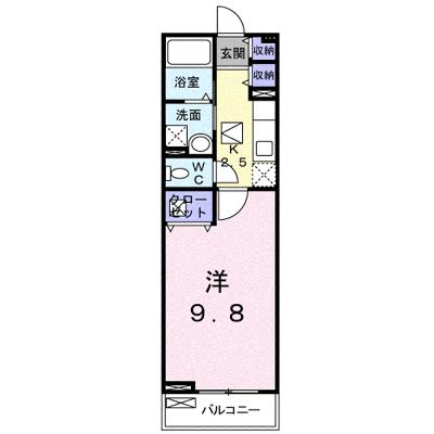 エレガントヴィエⅡ 206【管理NO：1-016862302-02050】 ★家具家電は申し込み後に搬入します 2026年08月中旬入居可能の物件画像