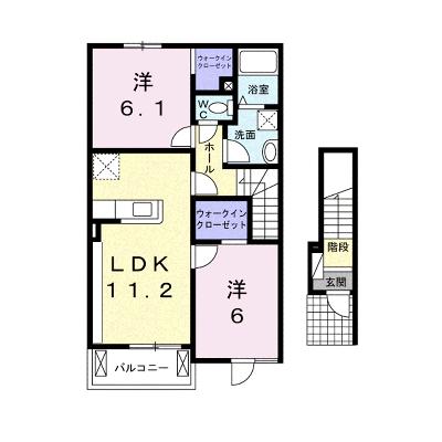 ラ　グラシアス 202【管理NO：1-018727001-02020】 ★家具家電は申し込み後に搬入します 2026年08月上旬入居可能の物件画像