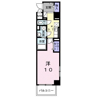 クロシェットＩＭＫ 401【管理NO：1-027325101-04010】 ★家具家電は申し込み後に搬入します 2026年09月中旬入居可能の物件画像
