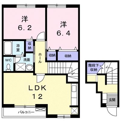 グランドールＢ 202【管理NO：1-012214202-02020】 ★家具家電は申し込み後に搬入します★の物件画像