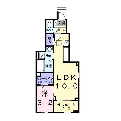 リバーサイド伴 101【管理NO：1-028640801-01010】 ★家具家電は申し込み後に搬入します★ ★2027年02月中旬入居可能★の物件画像