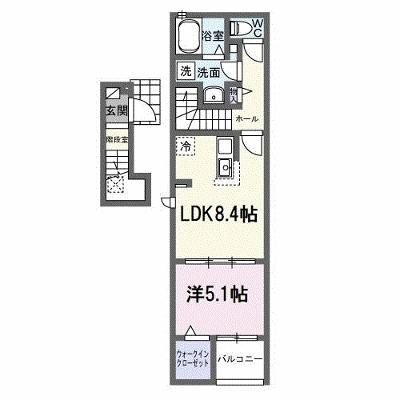 プラムガーデンＢ 203【管理NO：1-028409002-02030】 ★家具家電は申し込み後に搬入します★ ★2026年12月上旬入居可能★の物件画像