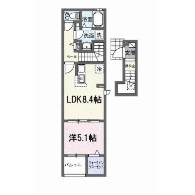 プラムガーデンＢ 201【管理NO：1-028409002-02010】 ★家具家電は申し込み後に搬入します★ ★2026年12月上旬入居可能★の物件画像