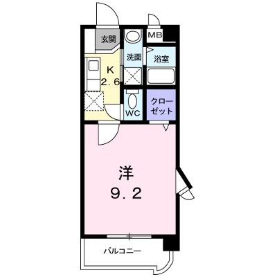 フレンテ二島 201【管理NO：1-011246301-02010】 ★家具家電は申し込み後に搬入します★ ★2026年09月中旬入居可能★の物件画像