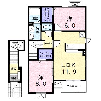 ｍｉｌｄ　ＳⅠ 204【管理NO：1-015366701-02040】 ★家具家電は申し込み後に搬入します★ ★2026年08月下旬入居可能★の物件画像