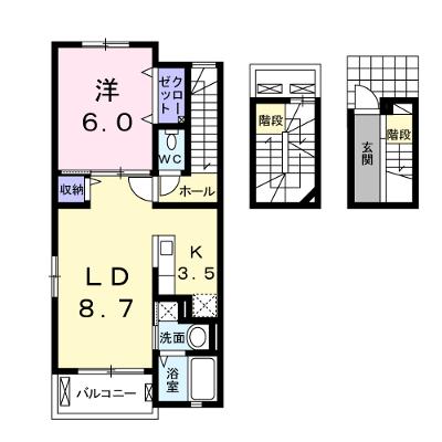 ｓｕｎｌｉｔ　御幸Ａ 306【管理NO：1-023817001-03050】 ★家具家電は申し込み後に搬入します 2026年08月下旬入居可能の物件画像