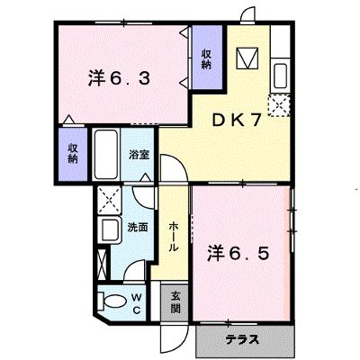 エステートヒルズ　Ａ 102【管理NO：1-007720801-01020】 ★家具家電は申し込み後に搬入します 2026年08月下旬入居可能の物件画像