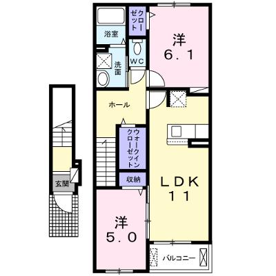 エニシム 203【管理NO：1-026178301-02030】 ★家具家電は申し込み後に搬入します 2026年08月下旬入居可能の物件画像