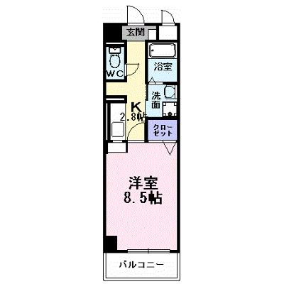 アーバンツァ 502【管理NO：1-016015601-05020】 ★家具家電は申し込み後に搬入します 2026年08月下旬入居可能の物件画像