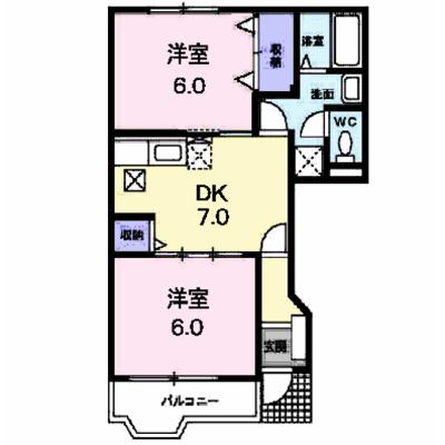 トゥー・ル・モンドＩ 102【管理NO：1-007493901-01020】 ★家具家電は申し込み後に搬入します★ ★2026年08月下旬入居可能★の物件画像
