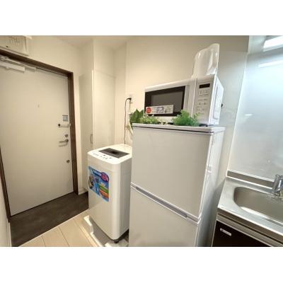 🔷🔹🔸🔶⭐2021年築⭐1Kタイプ⭐温水洗浄便座⭐TVモニターとダブルロックで安心♪⭐【禁煙&Wi-Fi無料】⭐🔶🔸🔹🔷「K25」の物件画像