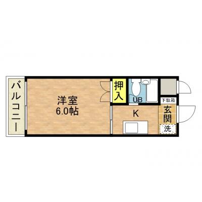 さくらす大濠公園46【小型犬・猫飼育可・システムキッチン】の物件画像