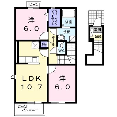 ユングフラウⅠ号館 203【管理NO：1-017853701-02030】 ★家具家電は申し込み後に搬入します★ ★2026年10月中旬入居可能★の物件画像