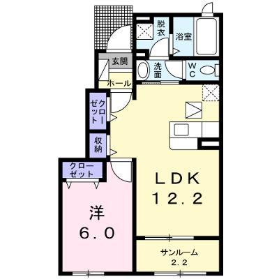 サン・ヤスダⅢＡ 102【管理NO：1-020414601-01020】 ★家具家電は申し込み後に搬入します 2026年08月下旬入居可能の物件画像