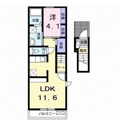 ヒルズアイルトンⅣ 201【管理NO：1-021425001-02010】 ★家具家電は申し込み後に搬入します★の物件画像