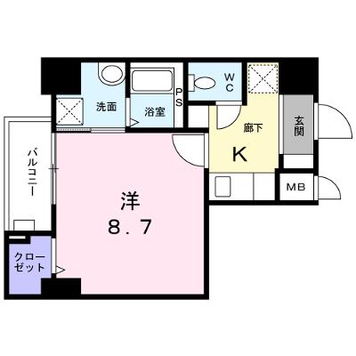 パサージュ 102【管理NO：1-024805801-01020】 ★家具家電は申し込み後に搬入します 2026年08月下旬入居可能の物件画像
