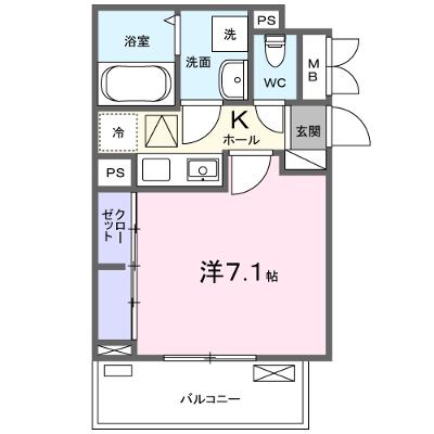 モンマルト 201【管理NO：1-028206101-02010】 ★家具家電は申し込み後に搬入します★ ★2026年12月上旬入居可能★の物件画像