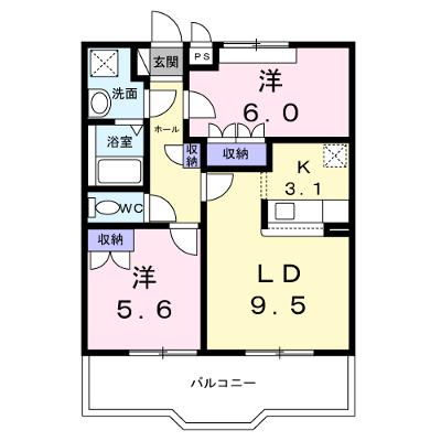 ラディッシュⅣ 201【管理NO：1-099417001-02010】 ★家具家電は申し込み後に搬入しますの物件画像