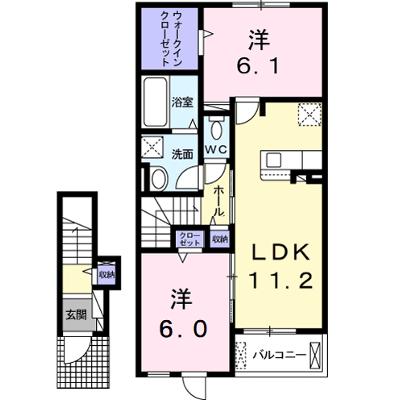 マカニ　オカ　ハウオリー 202【管理NO：1-025440401-02020】 ★家具家電は申し込み後に搬入します 2026年08月下旬入居可能の物件画像