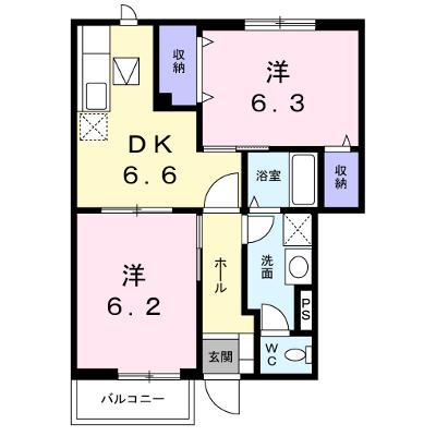ブランシェ壱番館 101【管理NO：1-007993101-01010】 ★家具家電は申し込み後に搬入します 2026年08月中旬入居可能の物件画像