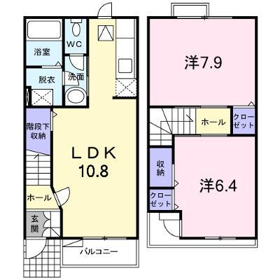 ブリーゼ 102【管理NO：1-017773701-01020】 ★家具家電は申し込み後に搬入します★ ★2026年08月中旬入居可能★の物件画像
