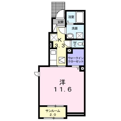 カーサ・アンジュ　Ｂ 106【管理NO：1-022902402-01060】 ★家具家電は申し込み後に搬入します 2026年08月下旬入居可能の物件画像