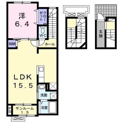 ダイヤモンドムーン 304【管理NO：1-023433301-03040】 ★家具家電は申し込み後に搬入します 2026年09月中旬入居可能の物件画像