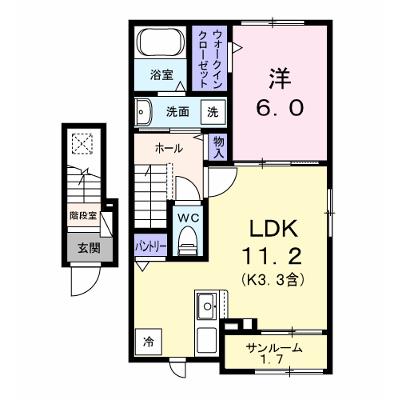 ソフィアツー 206【管理NO：1-028444801-02060】 ★家具家電は申し込み後に搬入します 2027年01月下旬入居可能の物件画像