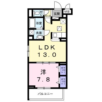 Ｌｅｓ　ａｉｌｅｓ‐レゼル‐ 103【管理NO：1-027247901-01030】 ★家具家電は申し込み後に搬入します 2026年08月下旬入居可能の物件画像