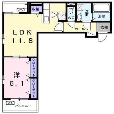 欅ハウス　Ｆ 102【管理NO：1-025770501-01020】 ★家具家電は申し込み後に搬入します 2026年08月下旬入居可能の物件画像