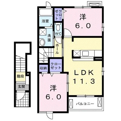 セジュールパーク 202【管理NO：1-015874301-02020】 ★家具家電は申し込み後に搬入します★ ★2026年08月下旬入居可能★の物件画像