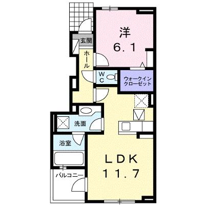 ヴィラ　ブルーモントⅠ 102【管理NO：1-020406601-01020】 ★家具家電は申し込み後に搬入します★ ★2026年08月下旬入居可能★の物件画像