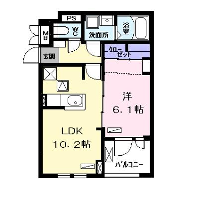 イル・パラディーゾ　Ⅰ 103【管理NO：1-024706901-01030】 ★家具家電は申し込み後に搬入します★ ★2026年09月中旬入居可能★の物件画像