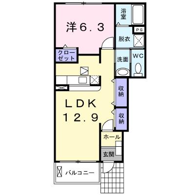 アロッジオＢ 101【管理NO：1-014475102-01010】 ★家具家電は申し込み後に搬入します 2026年08月下旬入居可能の物件画像