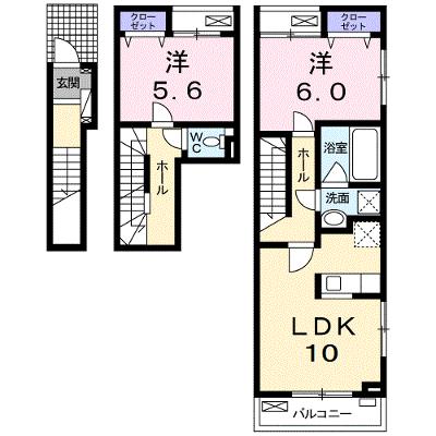 ラ・カーサ　ラルーチェ高浜 201【管理NO：1-024777902-02010】 ★家具家電は申し込み後に搬入します★の物件画像