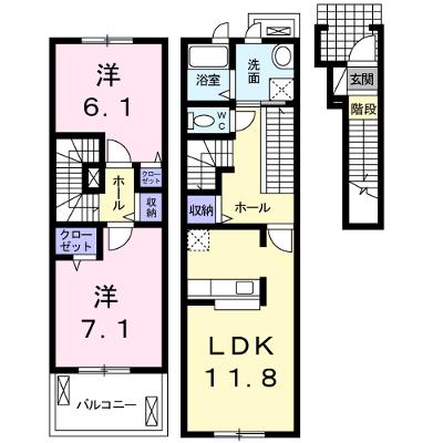 ヴィラ・ウエハラ 203【管理NO：1-016308301-02030】 ★家具家電は申し込み後に搬入します 2026年08月上旬入居可能の物件画像