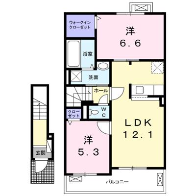 グランツⅡ　（奈良市） 203【管理NO：1-023904301-02030】 ★家具家電は申し込み後に搬入します 2026年08月下旬入居可能の物件画像