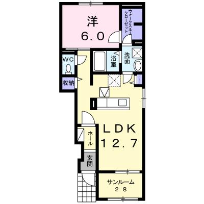 カーサ　雅 103【管理NO：1-023625901-01030】 ★家具家電は申し込み後に搬入します 2026年09月中旬入居可能の物件画像