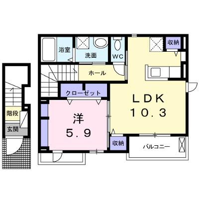 サン住吉双葉Ⅱ 203【管理NO：1-022698002-02030】 ★家具家電は申し込み後に搬入します 2026年08月下旬入居可能の物件画像