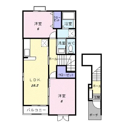 グリンフィールドＡ 201【管理NO：1-013911001-02010】 ★家具家電は申し込み後に搬入します 2026年08月下旬入居可能の物件画像